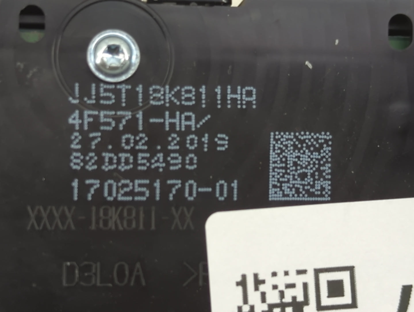 2017-2019 Ford Escape Radio Control Panel 1469137 - Oemusedautoparts1.com