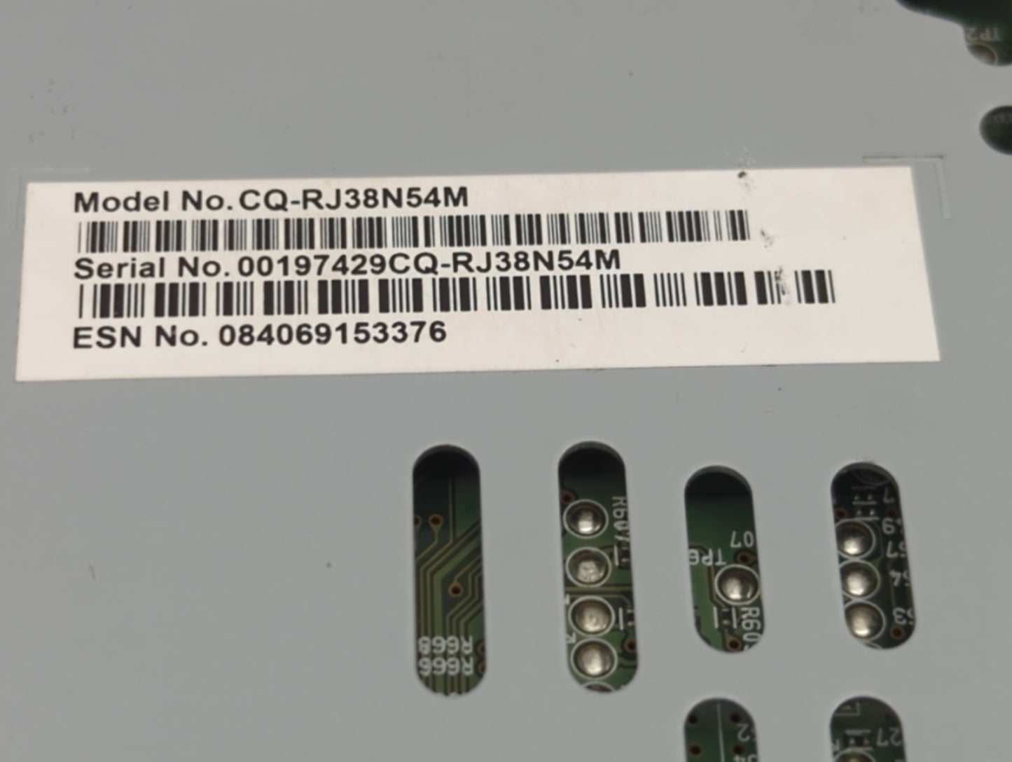 2015-2019 Ford Escape Radio AM FM Cd Player Receiver Replacement P/N:CQ-RJ38N54M CJ5T-19C107-GA Fits Fits 2015 2016 2017 201