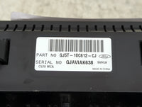 2018-2019 Ford Escape Climate Control Module Temperature AC/Heater Replacement P/N:GJ5T-18C612-CJ Fits Fits 2018 2019 OEM Us