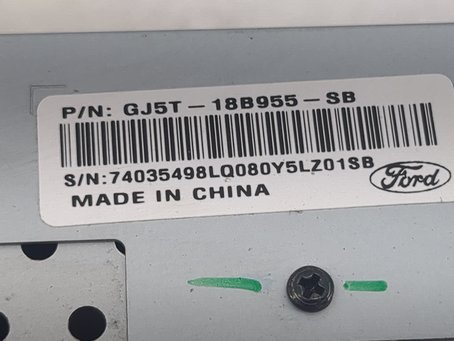 2016-2019 Ford Escape Information Display Screen 1471176 - Oemusedautoparts1.com