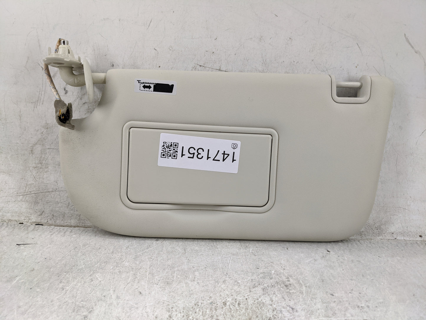 2013-2019 Ford Escape Sun Visor Shade Replacement Driver Left Mirror Fits Fits 2013 2014 2015 2016 2017 2018 2019 OEM Used A