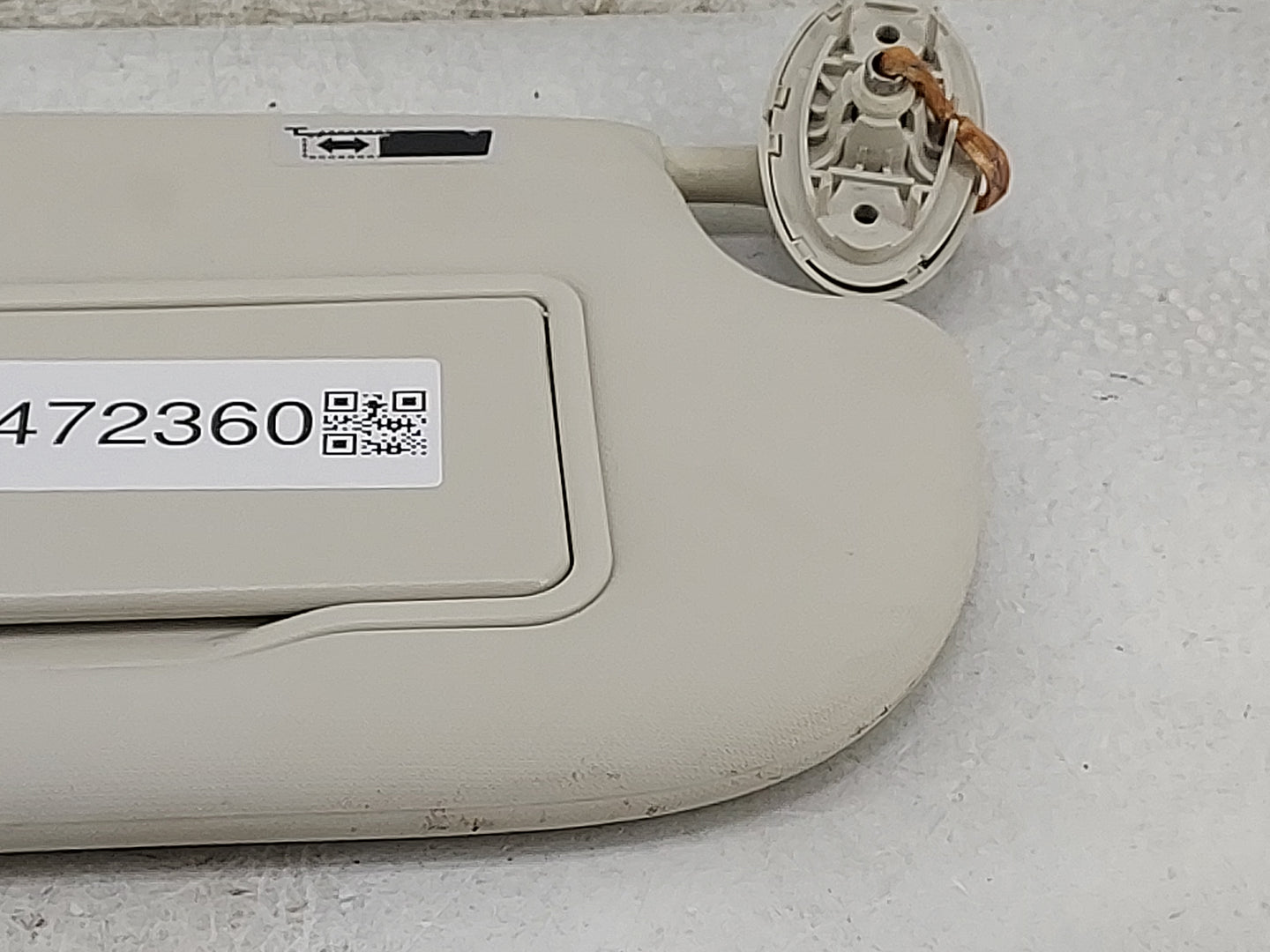 2013-2019 Ford Escape Sun Visor Shade Replacement Passenger Right Mirror Fits Fits 2013 2014 2015 2016 2017 2018 2019 OEM Us