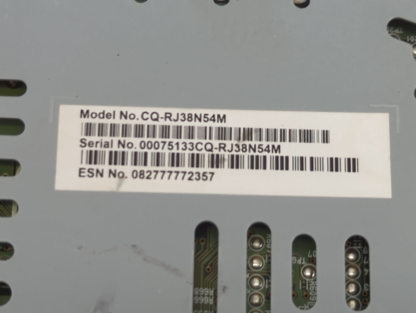 2017-2019 Ford Escape Radio Speaker Amplifier Cq-rj38n54m - Oemusedautoparts1.com