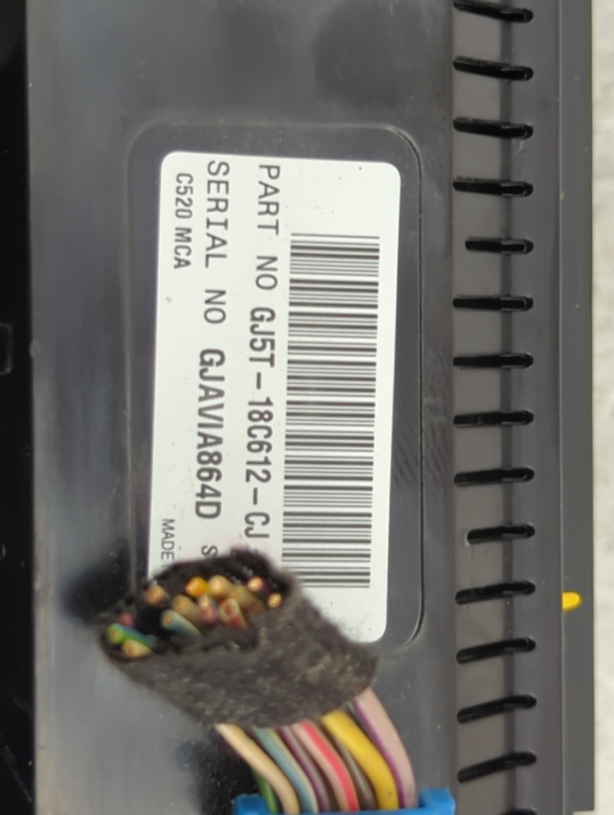 2018-2019 Ford Escape Climate Control Module Temperature AC/Heater Replacement P/N:GJ5T-18C612-CJ GJAVIA864D Fits Fits 2018 