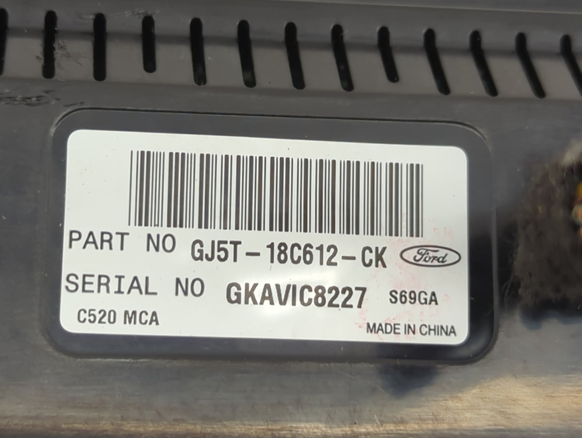 2018-2019 Ford Escape Climate Control Module Temperature AC/Heater Replacement P/N:GJ5T-18C612-CK Fits Fits 2018 2019 OEM Us
