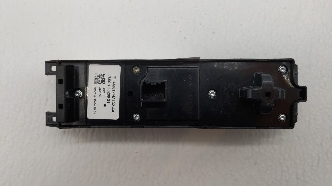 2013-2019 Ford Escape Master Power Window Switch Replacement Driver Side Left P/N:AM5T-14A132-AA F1ET-14A132-AC Fits OEM Use