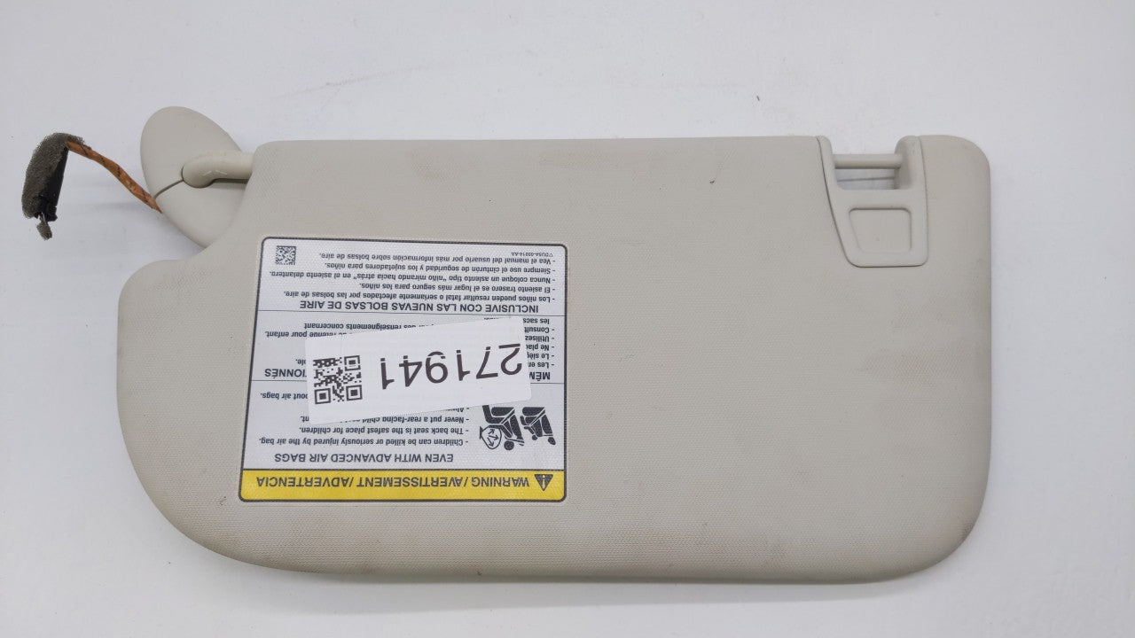 2013-2019 Ford Escape Sun Visor Shade Replacement Passenger Right Mirror Fits Fits 2013 2014 2015 2016 2017 2018 2019 OEM Us