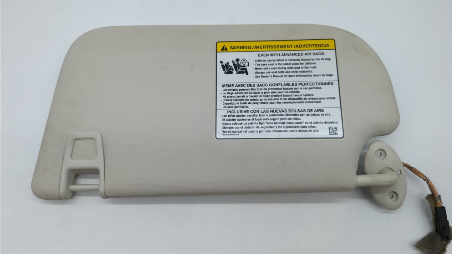 2013-2019 Ford Escape Sun Visor Shade Replacement Passenger Right Mirror Fits Fits 2013 2014 2015 2016 2017 2018 2019 OEM Us