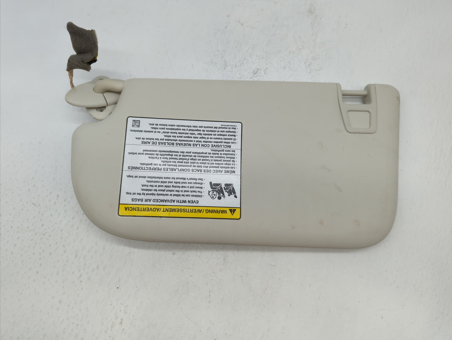 2013-2019 Ford Escape Sun Visor Shade Replacement Passenger Right Mirror Fits Fits 2013 2014 2015 2016 2017 2018 2019 OEM Us