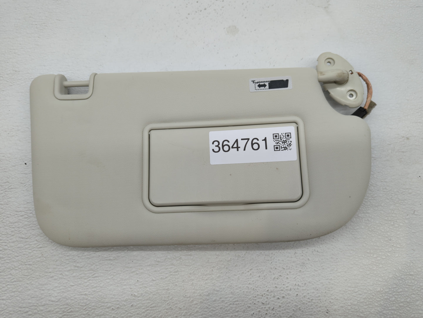 2013-2019 Ford Escape Sun Visor Shade Replacement Passenger Right Mirror Fits Fits 2013 2014 2015 2016 2017 2018 2019 OEM Us