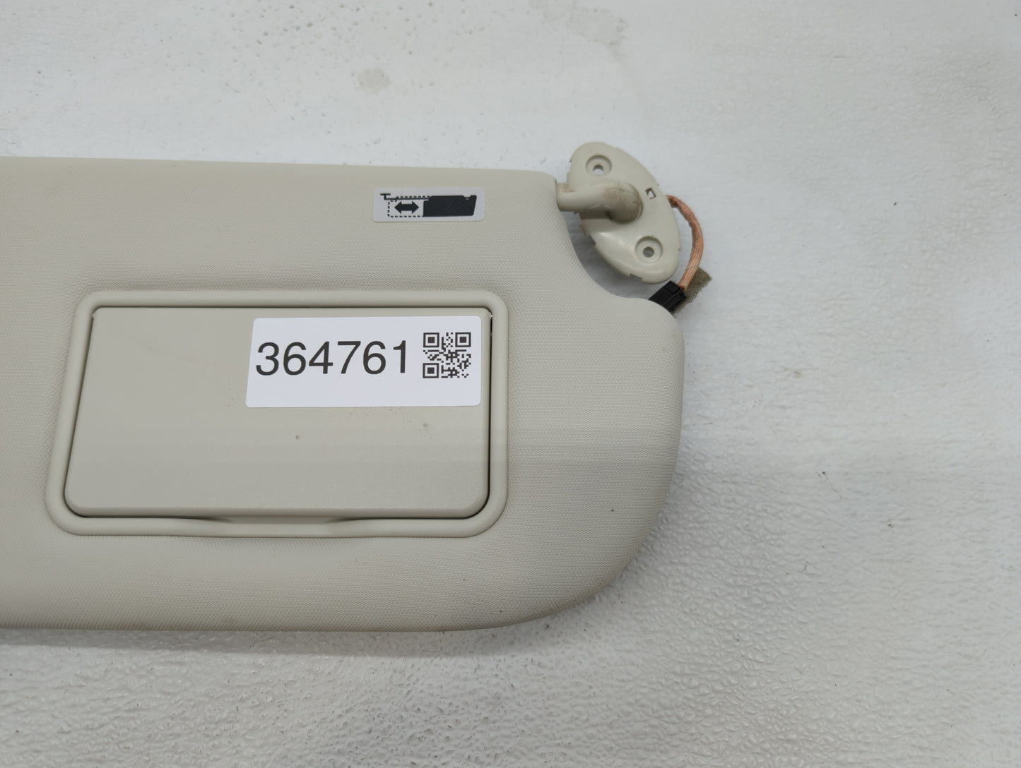 2013-2019 Ford Escape Sun Visor Shade Replacement Passenger Right Mirror Fits Fits 2013 2014 2015 2016 2017 2018 2019 OEM Us