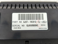 2018-2019 Ford Escape Climate Control Module Temperature AC/Heater Replacement P/N:GJ5T-18C612-CJ GJ5T-18C612-CH Fits OEM Us