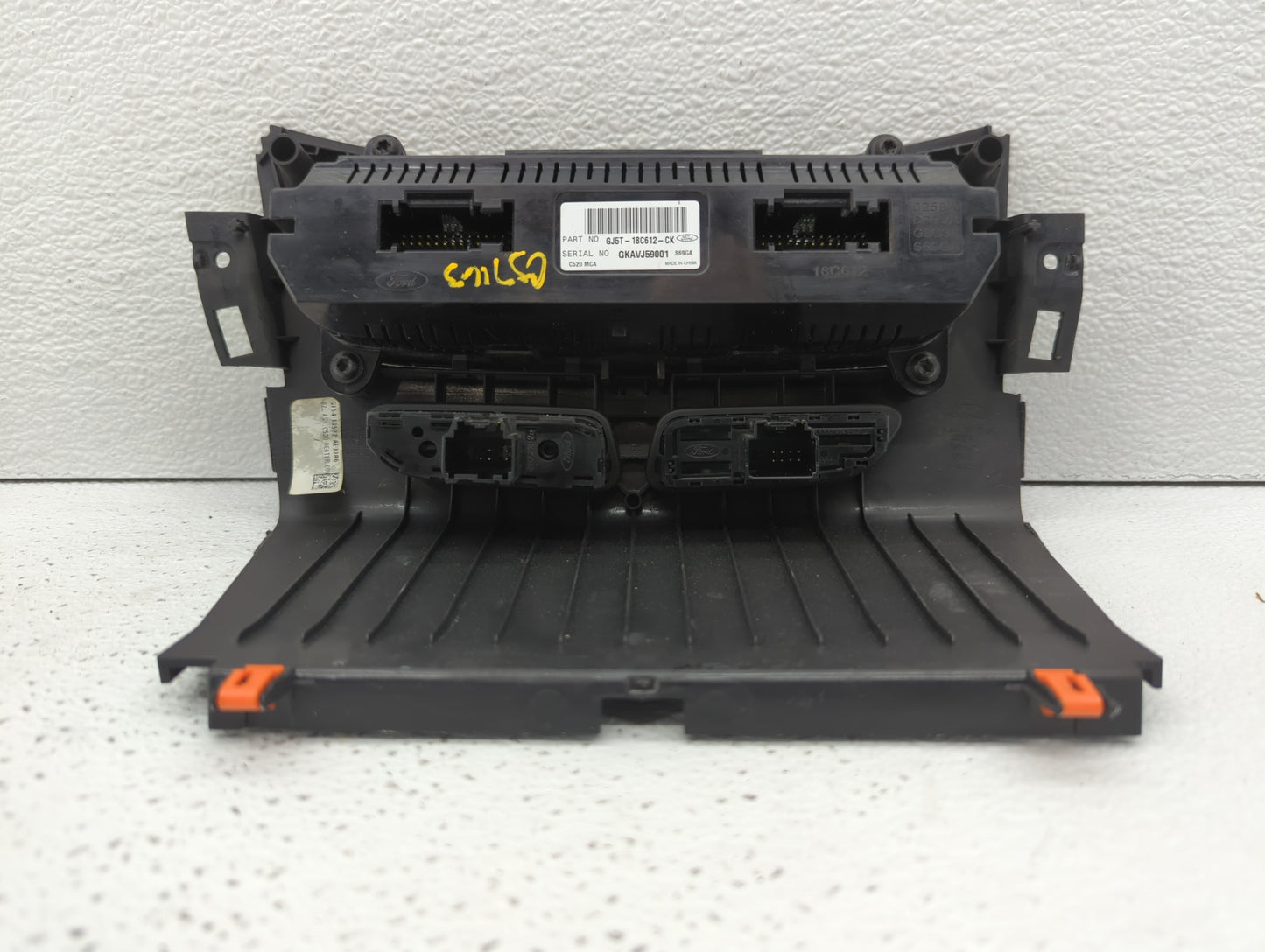 2018-2019 Ford Escape Climate Control Module Temperature AC/Heater Replacement P/N:GJ5T-18C612-CK GJ5T-18C612-CJ Fits OEM Us