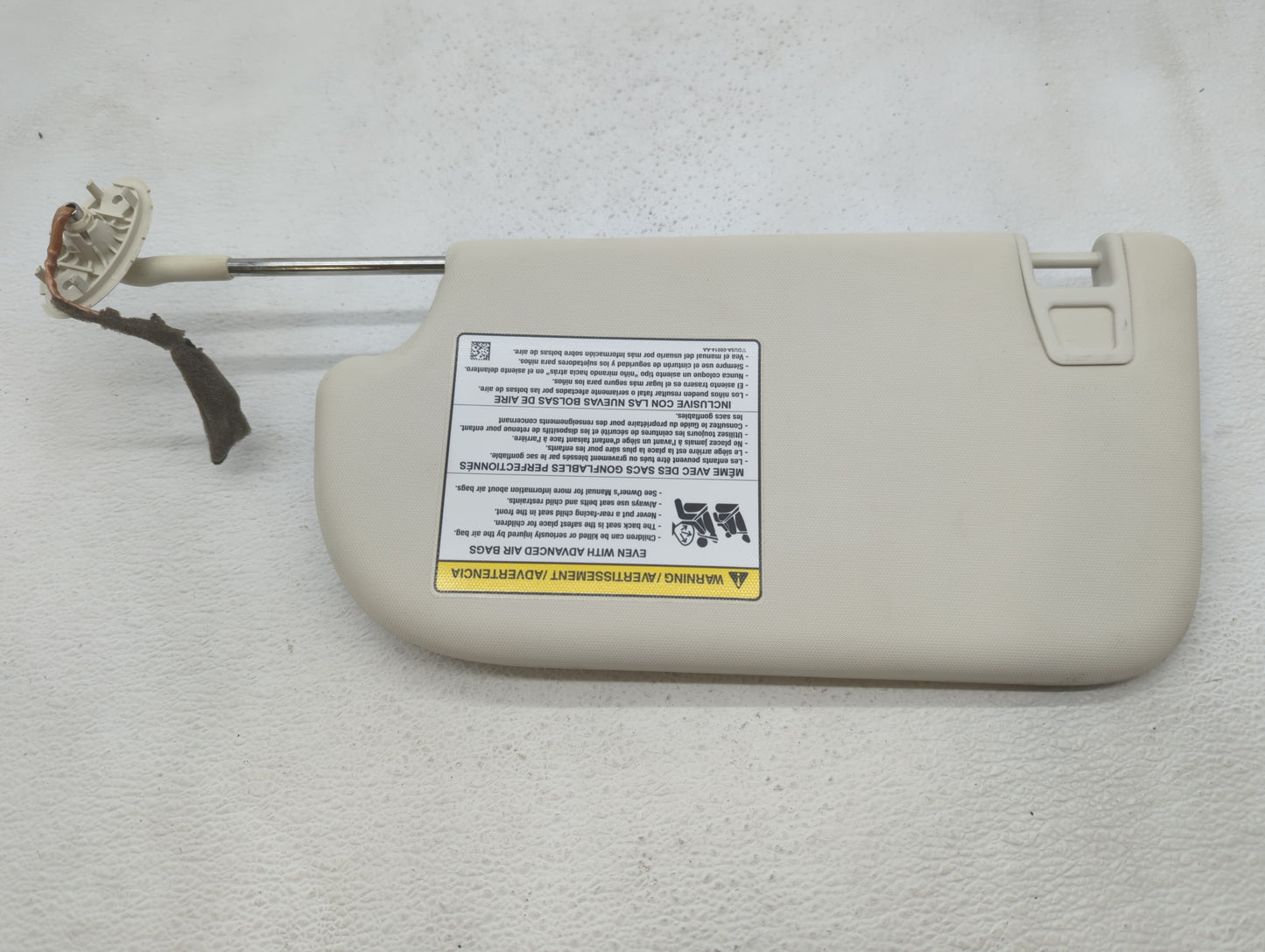 2013-2019 Ford Escape Sun Visor Shade Replacement Passenger Right Mirror Fits Fits 2013 2014 2015 2016 2017 2018 2019 OEM Us