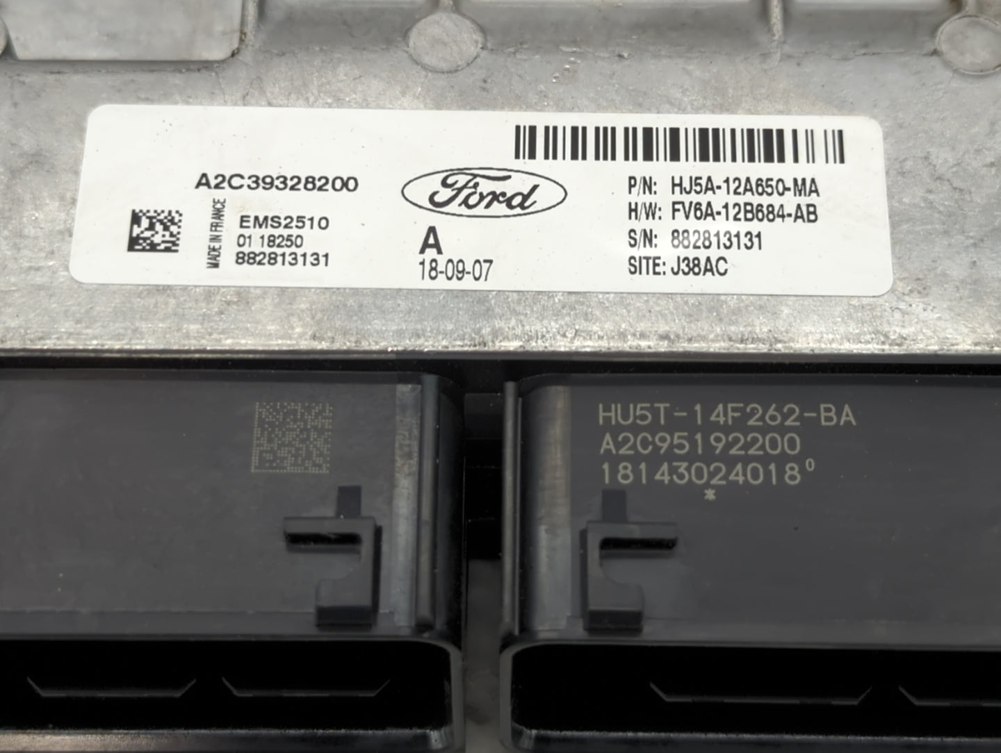 2017-2019 Ford Escape PCM Engine Control Computer ECU ECM PCU OEM P/N:HJ5A-12A650-MA FV6A-12B684-AB Fits Fits 2017 2018 2019