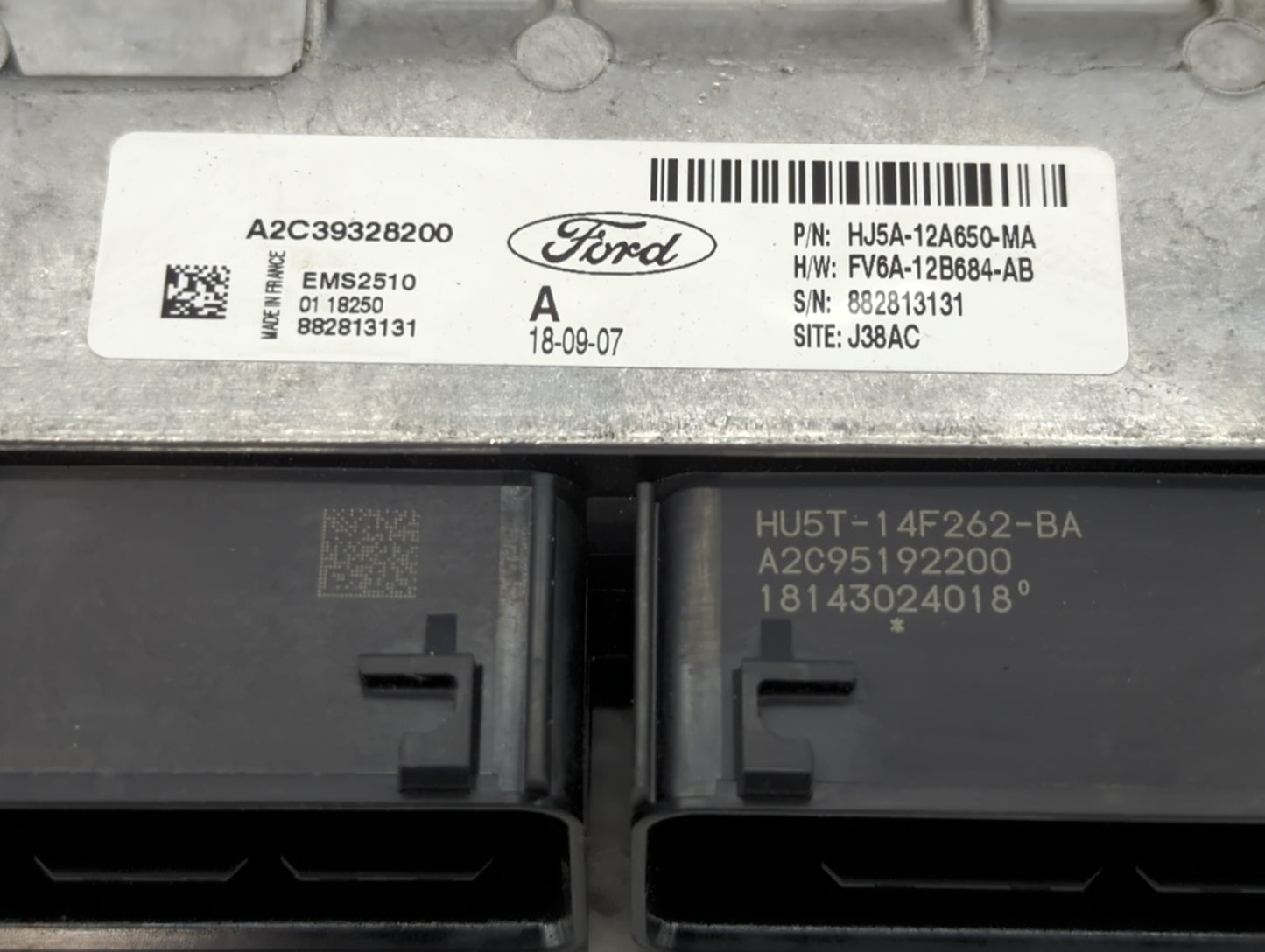 2017-2019 Ford Escape PCM Engine Control Computer ECU ECM PCU OEM P/N:HJ5A-12A650-MA FV6A-12B684-AB Fits Fits 2017 2018 2019