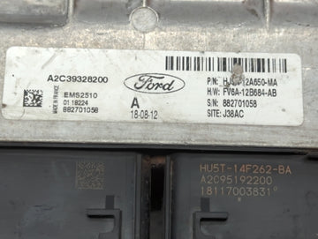 2017-2019 Ford Escape PCM Engine Control Computer ECU ECM PCU OEM P/N:FV6A-12B684-AB HJ5A-12A650-MA Fits Fits 2017 2018 2019 OEM Used Auto Parts