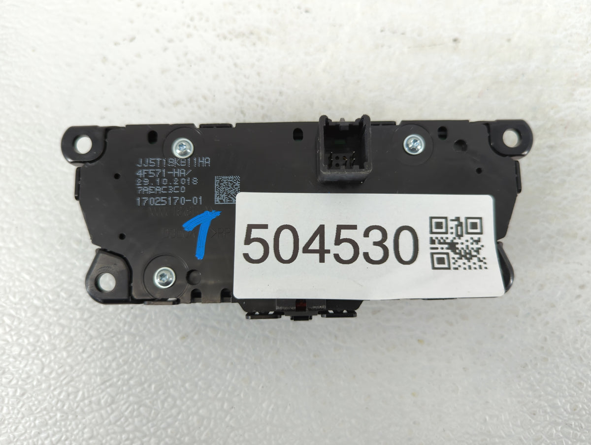 2017-2019 Ford Escape Radio Control Panel 504530 - Oemusedautoparts1.com