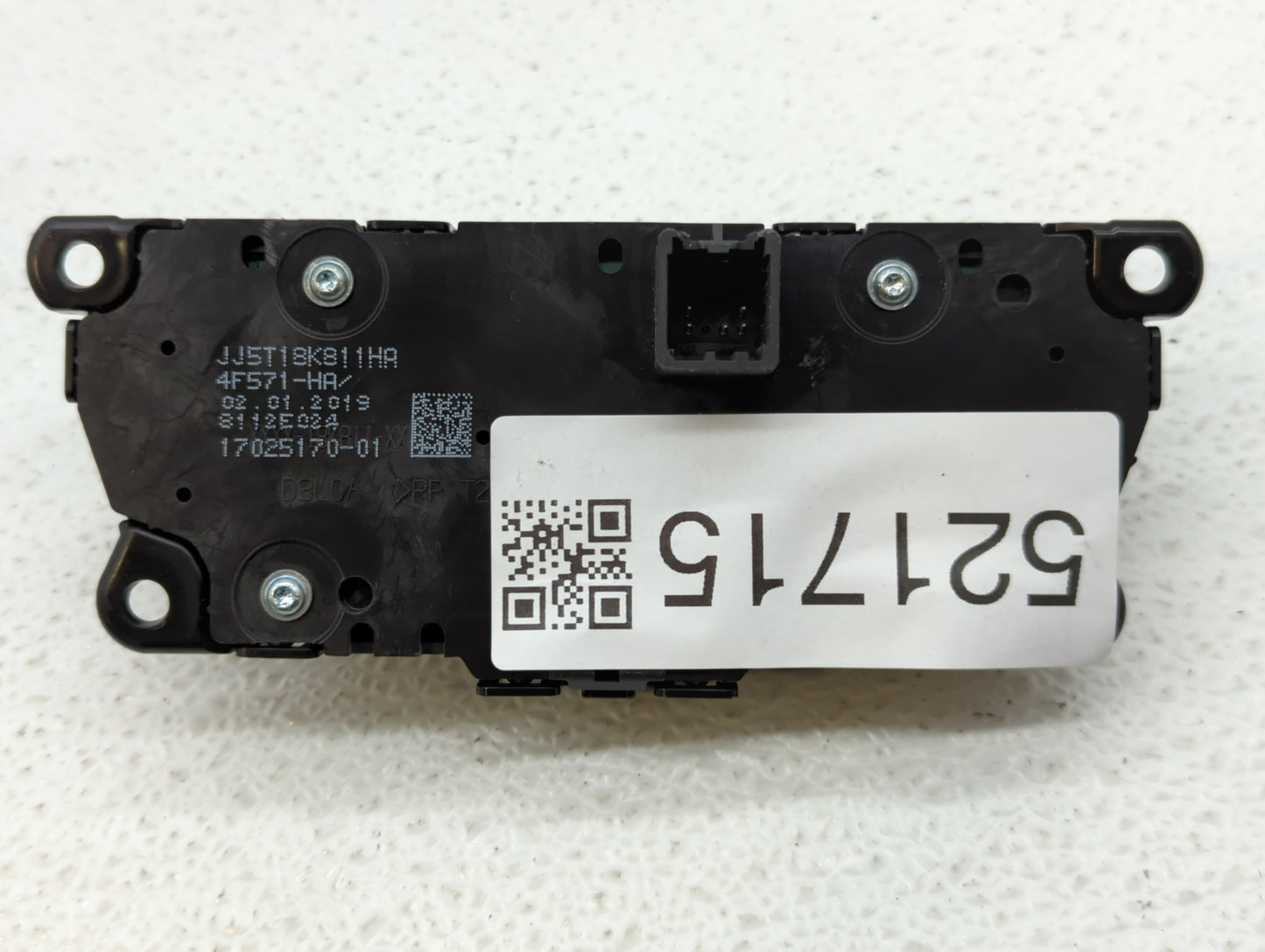 2017-2019 Ford Escape Radio Control Panel - Oemusedautoparts1.com