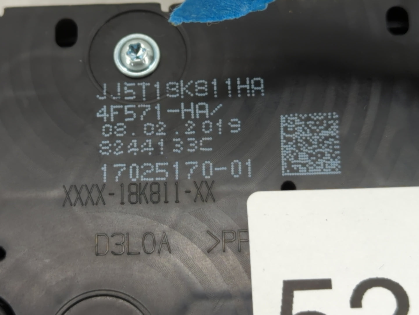 2017-2019 Ford Escape Radio Control Panel - Oemusedautoparts1.com