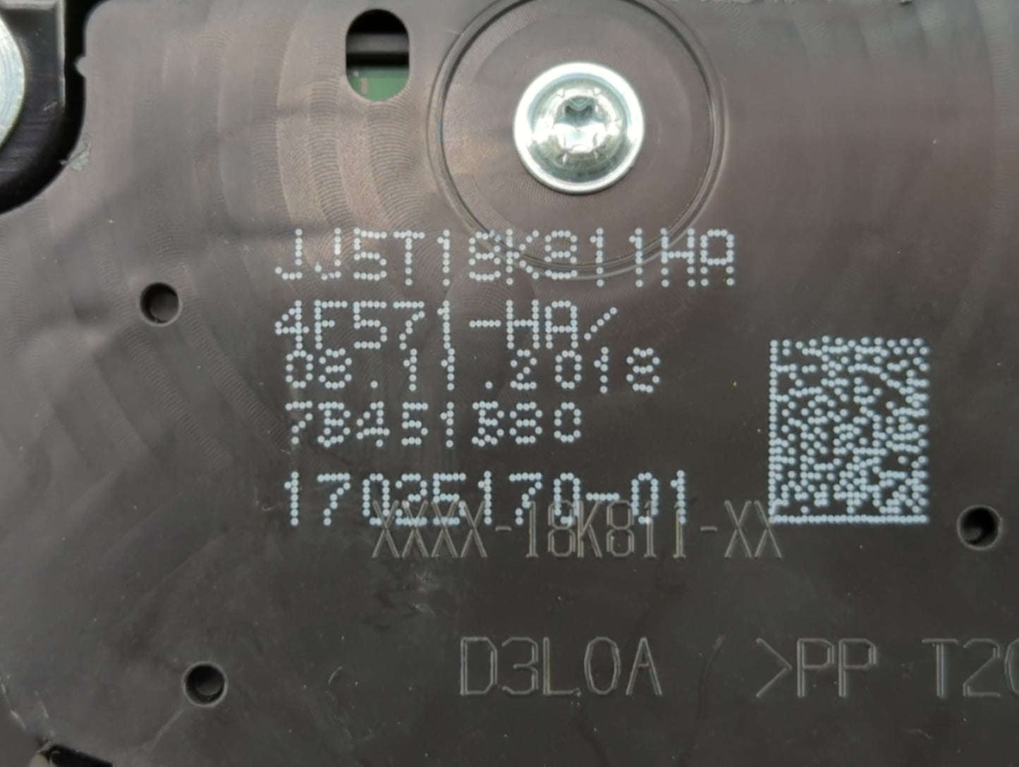 2017-2019 Ford Escape Radio Control Panel - Oemusedautoparts1.com