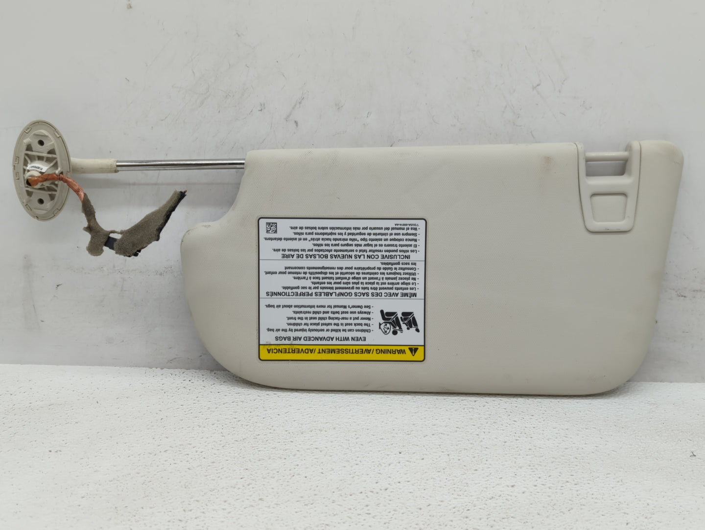 2013-2019 Ford Escape Sun Visor Shade Replacement Passenger Right Mirror Fits Fits 2013 2014 2015 2016 2017 2018 2019 OEM Us