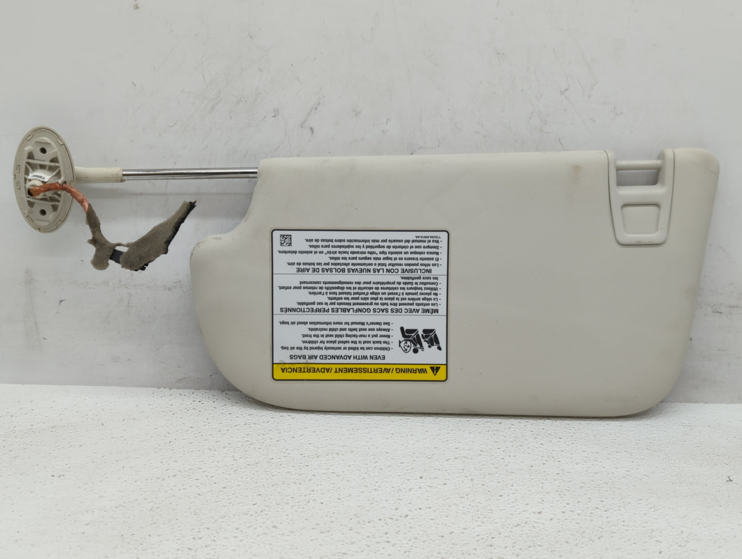 2013-2019 Ford Escape Sun Visor Shade Replacement Passenger Right Mirror Fits Fits 2013 2014 2015 2016 2017 2018 2019 OEM Us