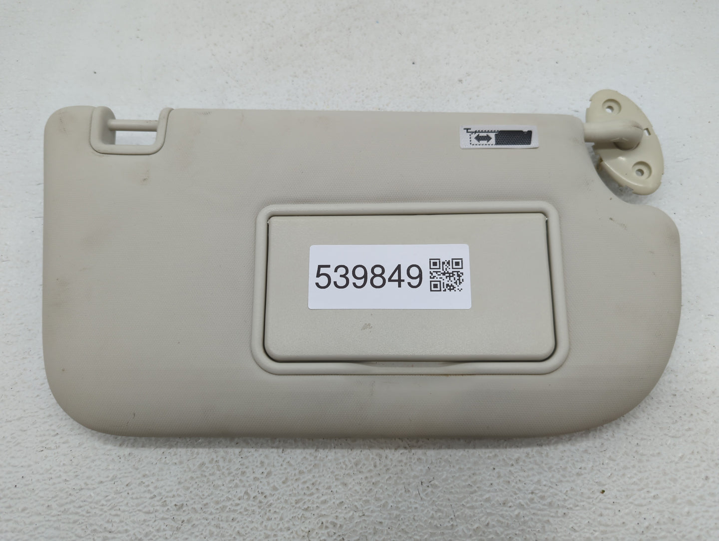 2013-2019 Ford Escape Sun Visor Shade Replacement Passenger Right Mirror Fits Fits 2013 2014 2015 2016 2017 2018 2019 OEM Us