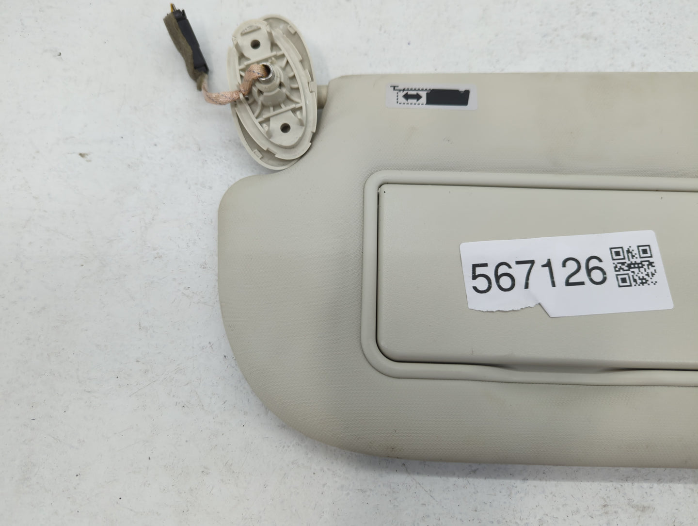 2013-2019 Ford Escape Sun Visor Shade Replacement Passenger Right Mirror Fits Fits 2013 2014 2015 2016 2017 2018 2019 OEM Us