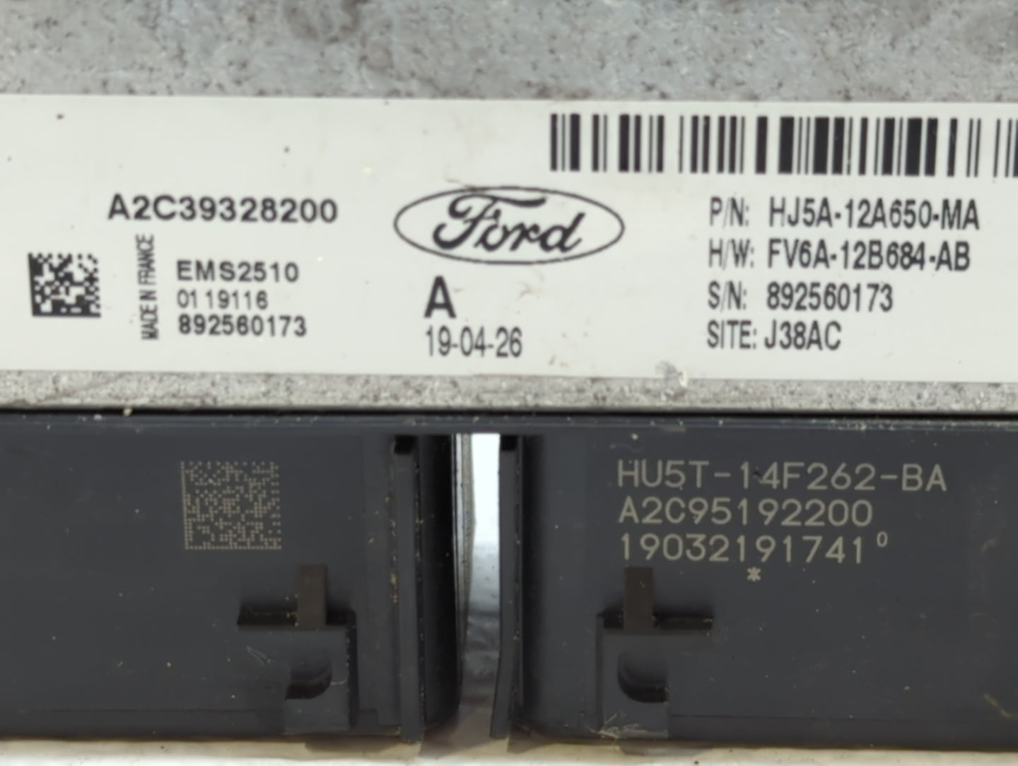 2017-2019 Ford Escape PCM Engine Control Computer ECU ECM PCU OEM P/N:HJ5A-12A650-MA 883248361 Fits Fits 2017 2018 2019 OEM 