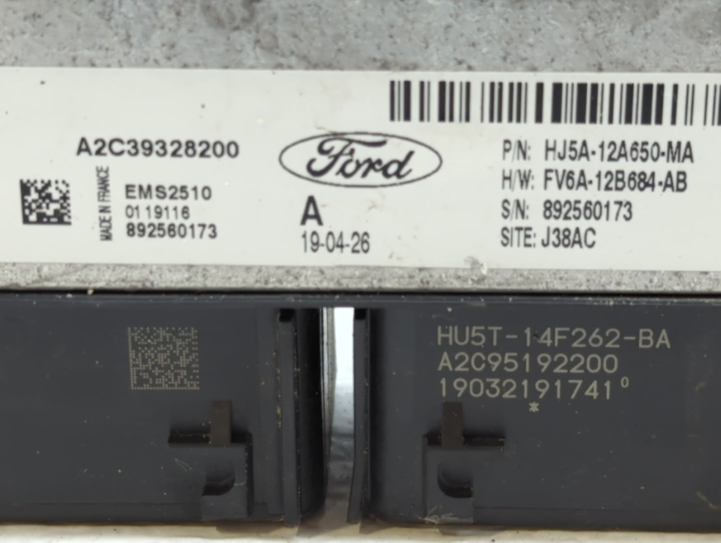 2017-2019 Ford Escape PCM Engine Control Computer ECU ECM PCU OEM P/N:HJ5A-12A650-MA 883248361 Fits Fits 2017 2018 2019 OEM 