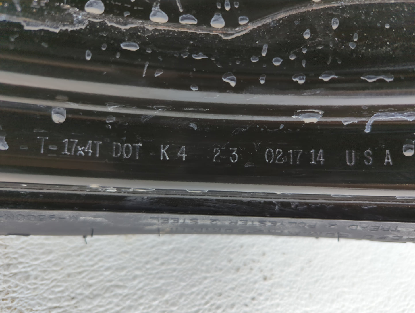 2013-2019 Ford Escape Spare Donut Tire Wheel Rim Oem 592363 - Oemusedautoparts1.com