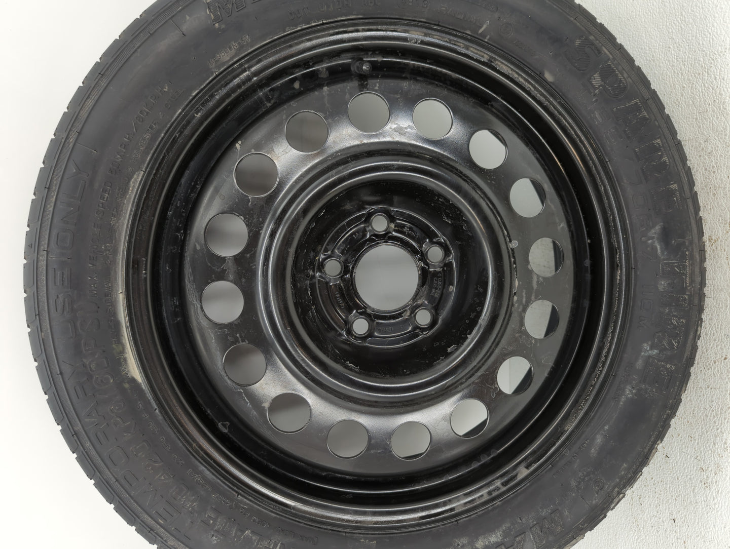 2013-2019 Ford Escape Spare Donut Tire Wheel Rim Oem 592363 - Oemusedautoparts1.com