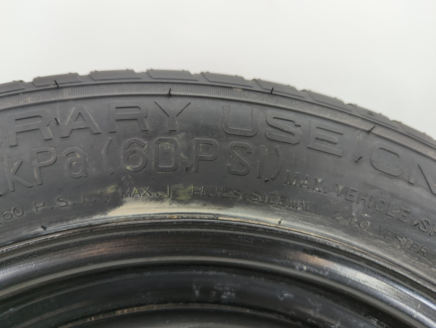2013-2019 Ford Escape Spare Donut Tire Wheel Rim Oem 592363 - Oemusedautoparts1.com