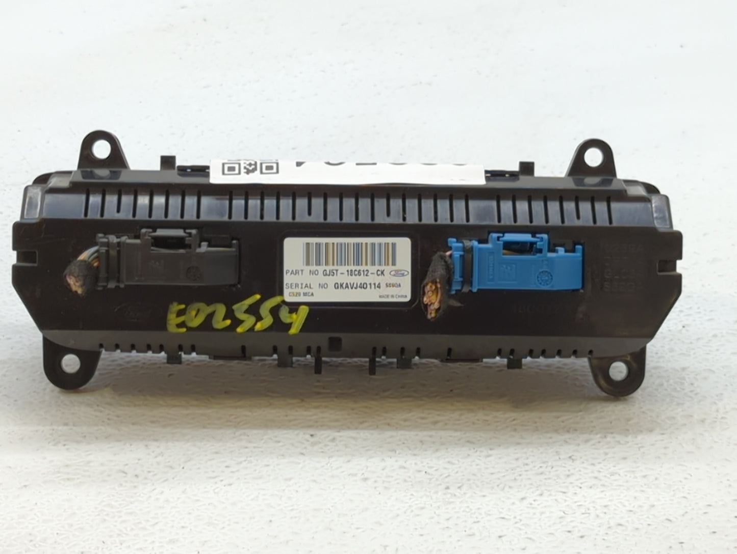 2018-2019 Ford Escape Climate Control Module Temperature AC/Heater Replacement P/N:GJ5T-18C612-CK Fits Fits 2018 2019 OEM Us