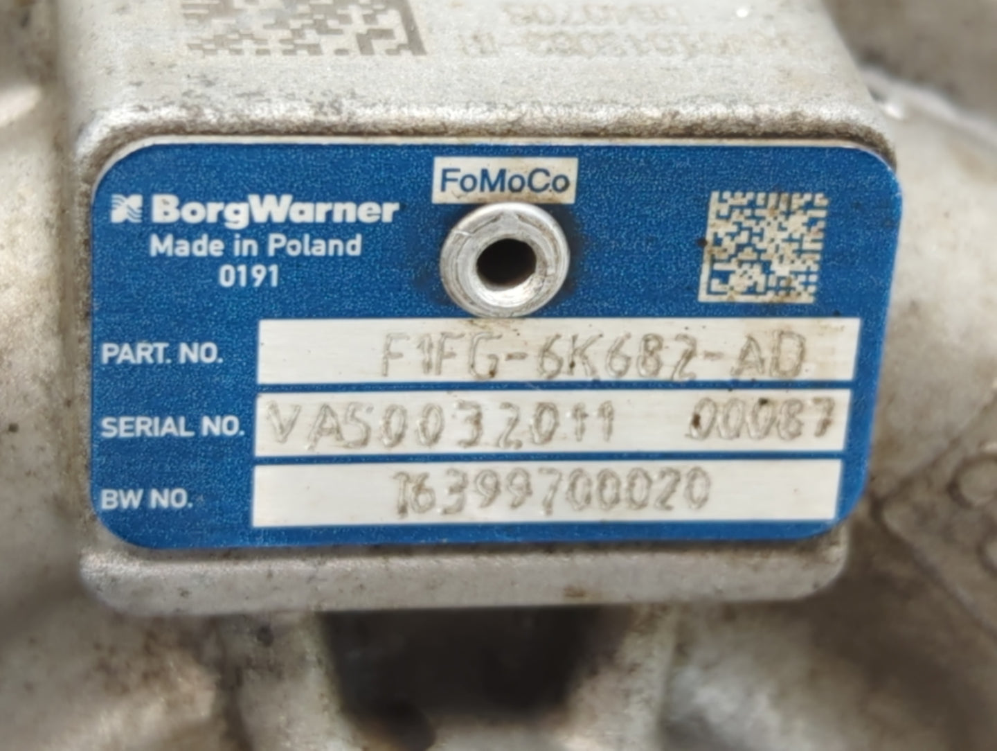 2017 Ford Escape Turbocharger Turbo Charger Super Charger Supercharger - Oemusedautoparts1.com