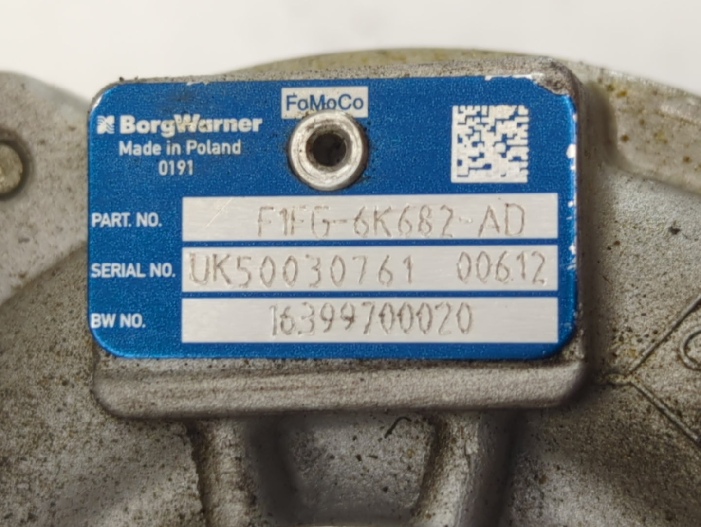 2017 Ford Escape Turbocharger Turbo Charger Super Charger Supercharger - Oemusedautoparts1.com