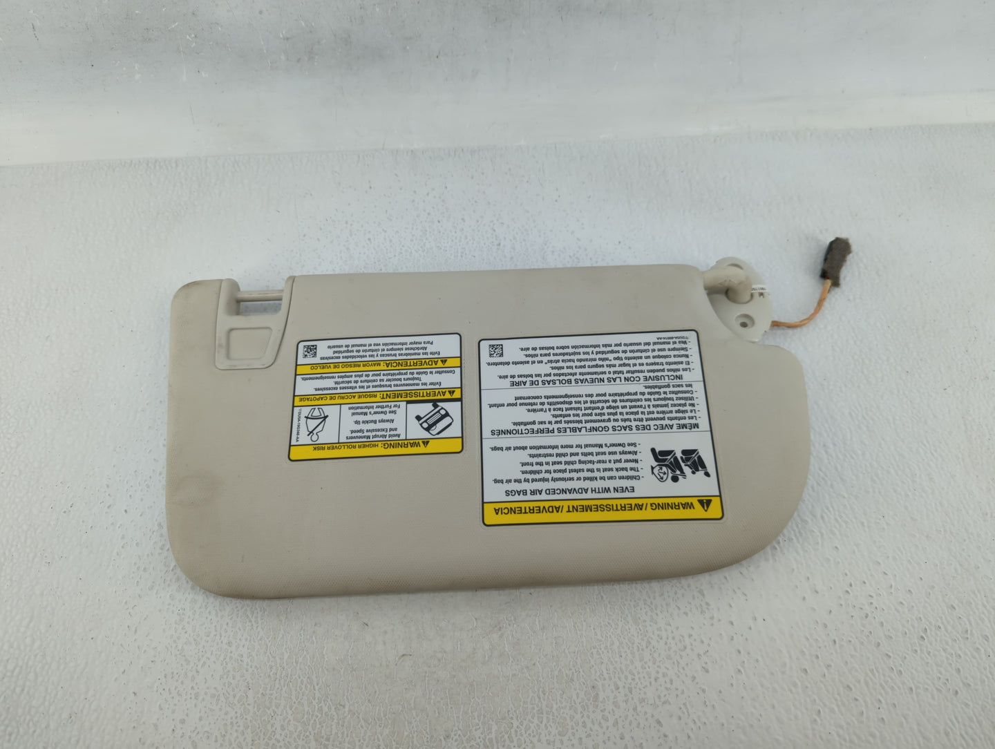 2013-2019 Ford Escape Sun Visor Shade Replacement Driver Left Mirror Fits Fits 2013 2014 2015 2016 2017 2018 2019 OEM Used A