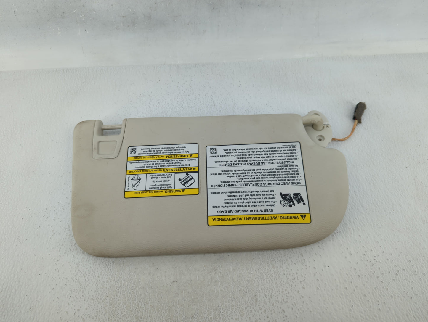 2013-2019 Ford Escape Sun Visor Shade Replacement Driver Left Mirror Fits Fits 2013 2014 2015 2016 2017 2018 2019 OEM Used A