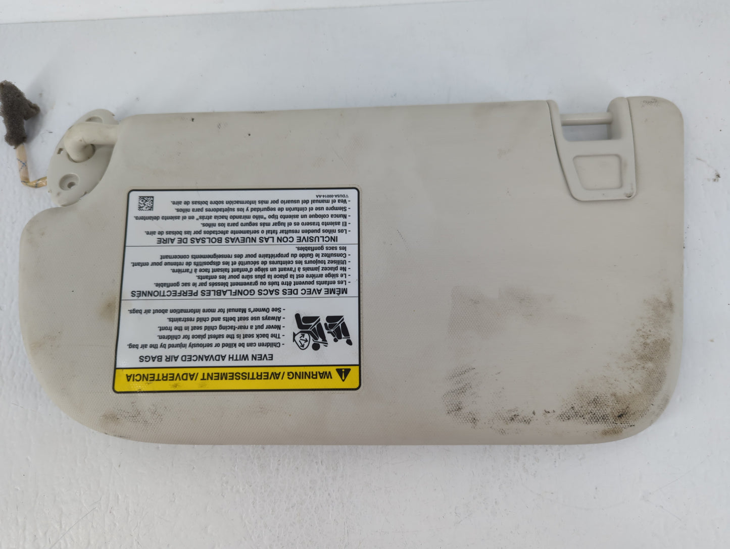 2013-2019 Ford Escape Sun Visor Shade Replacement Passenger Right Mirror Fits Fits 2013 2014 2015 2016 2017 2018 2019 OEM Us