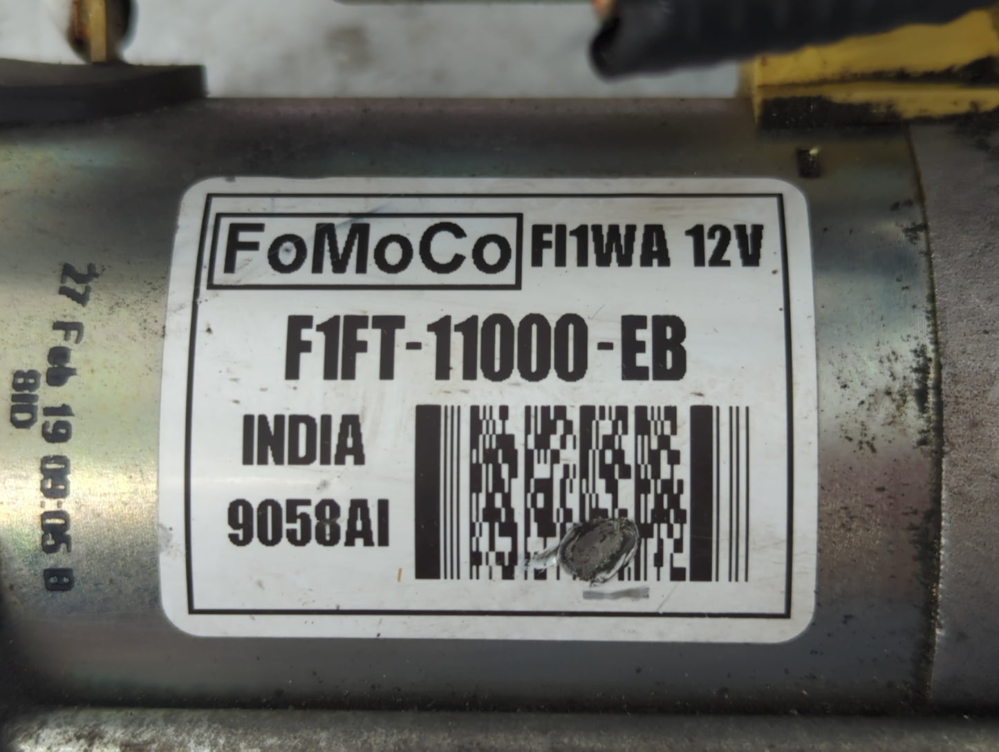 2017-2019 Ford Escape Car Starter Motor Solenoid OEM P/N:F1FT-11000-EB Fits Fits 2017 2018 2019 OEM Used Auto Parts - Oemuse