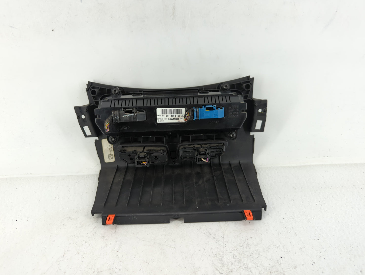 2018-2019 Ford Escape Climate Control Module Temperature AC/Heater Replacement P/N:GJ5T-18C612-CK Fits Fits 2018 2019 OEM Us
