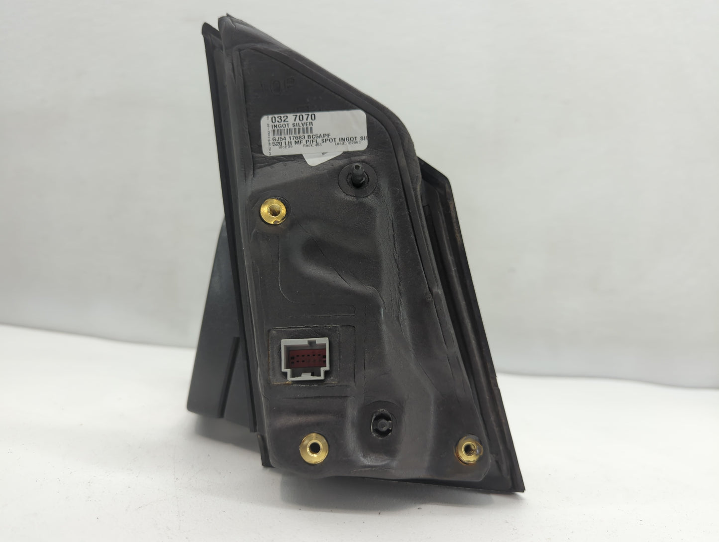 2017-2019 Ford Escape Driver Left Side View Manual Door Mirror Grey - Oemusedautoparts1.com