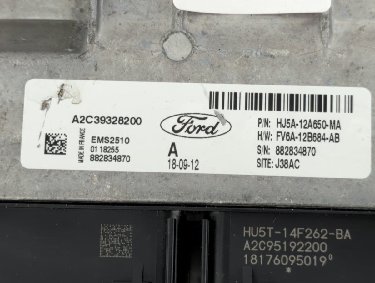 2017-2019 Ford Escape PCM Engine Control Computer ECU ECM PCU OEM P/N:A2C39328200 HJ5A-12A650-MA Fits 2017 2018 2019 OEM Use