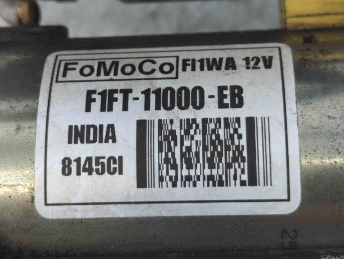 2017-2019 Ford Escape Car Starter Motor Solenoid OEM P/N:F1FT-11000-EB Fits Fits 2017 2018 2019 OEM Used Auto Parts - Oemuse