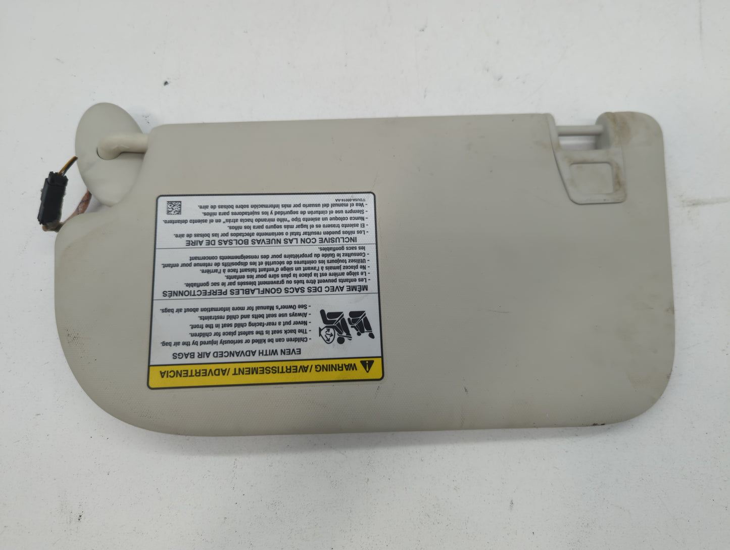 2013-2019 Ford Escape Sun Visor Shade Replacement Passenger Right Mirror Fits Fits 2013 2014 2015 2016 2017 2018 2019 OEM Us