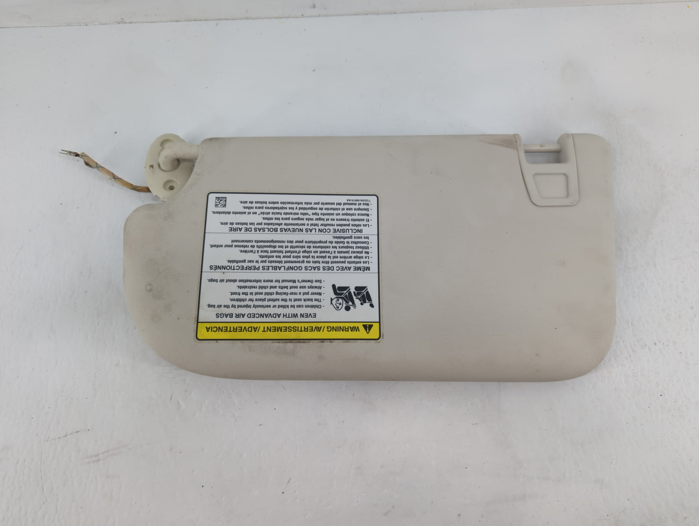 2013-2019 Ford Escape Sun Visor Shade Replacement Passenger Right Mirror Fits Fits 2013 2014 2015 2016 2017 2018 2019 OEM Us