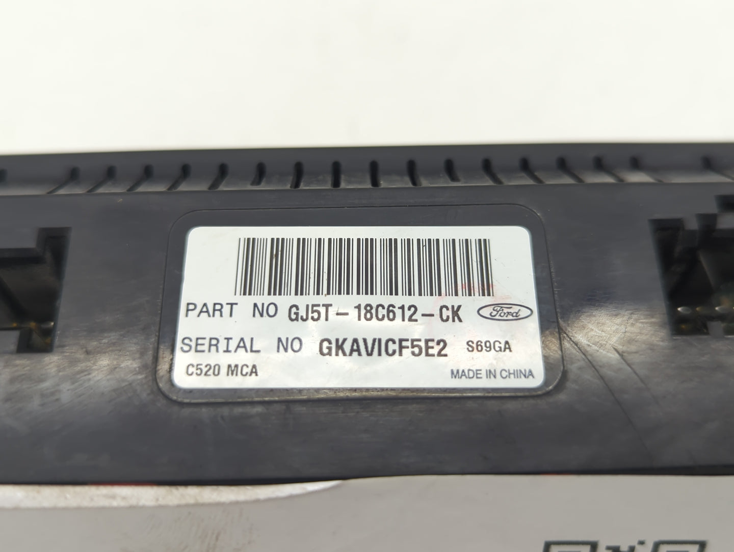 2018-2019 Ford Escape Climate Control Module Temperature AC/Heater Replacement P/N:GJ5T-18C612-CK Fits Fits 2018 2019 OEM Us