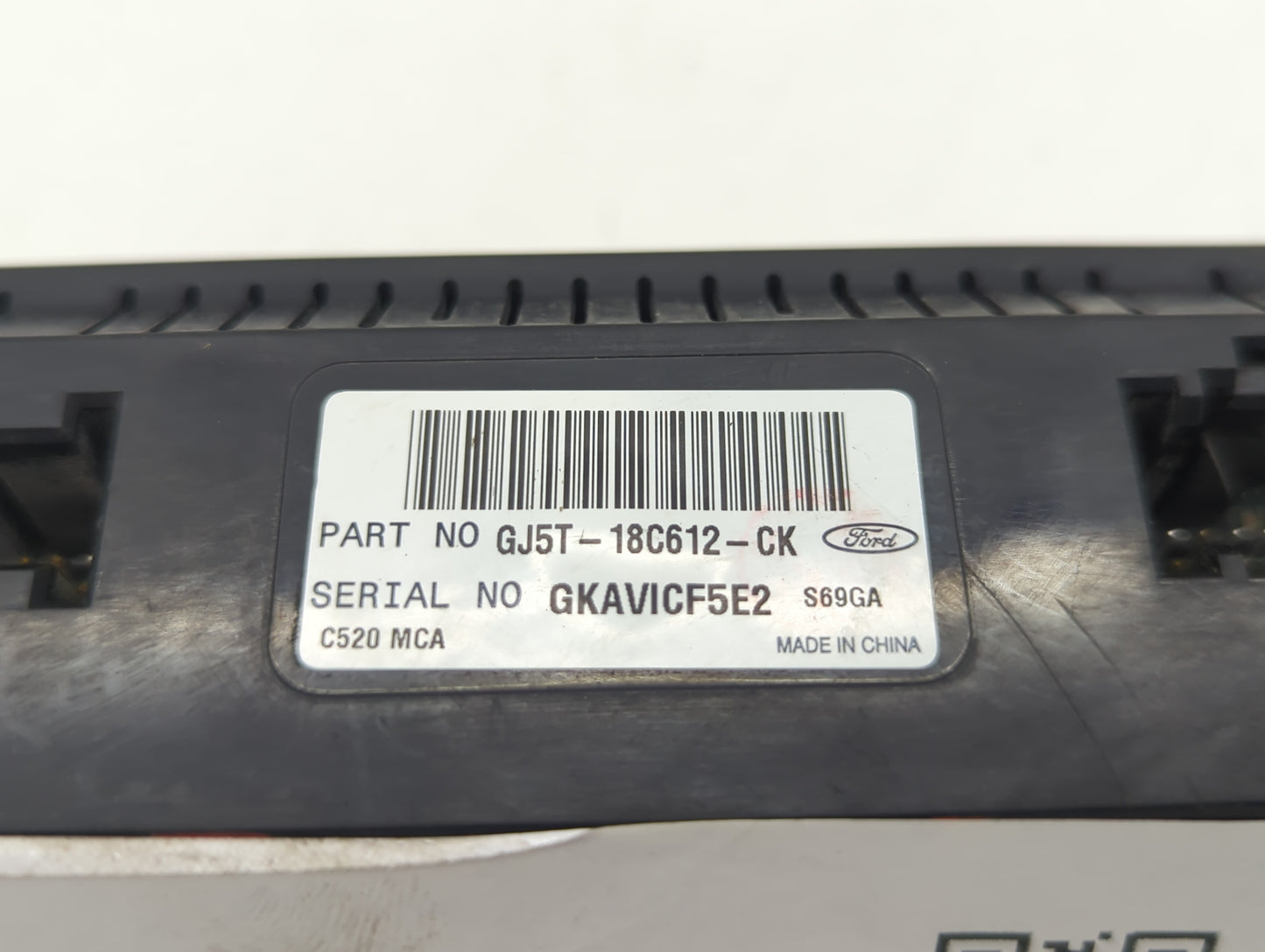 2018-2019 Ford Escape Climate Control Module Temperature AC/Heater Replacement P/N:GJ5T-18C612-CK Fits Fits 2018 2019 OEM Us