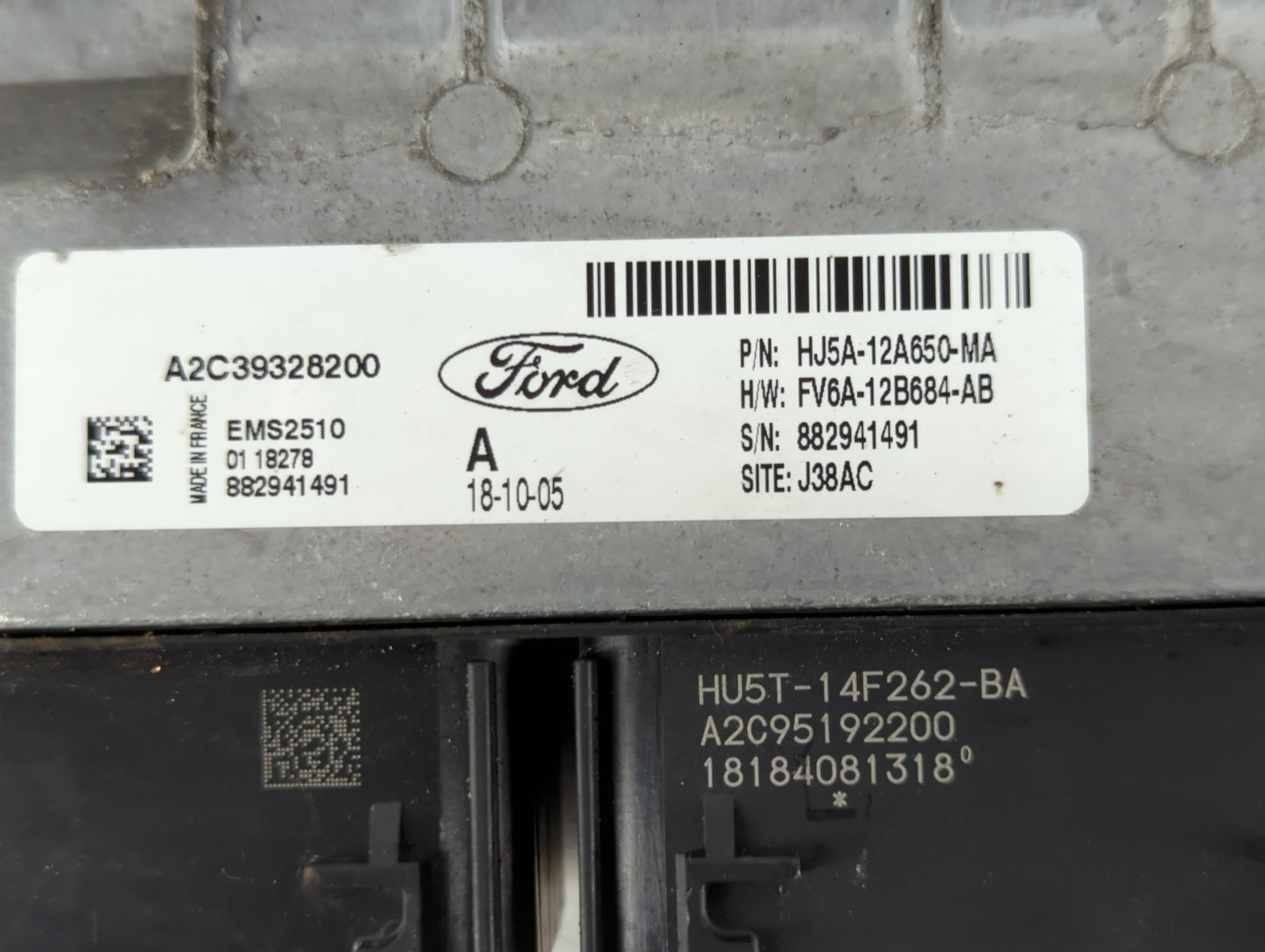 2017-2019 Ford Escape PCM Engine Control Computer ECU ECM PCU OEM P/N:FV6A-12B684-AB HJ5A-12A650-MA Fits Fits 2017 2018 2019